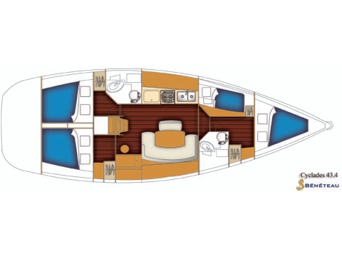Immagine Beneteau Cyclades 43.4