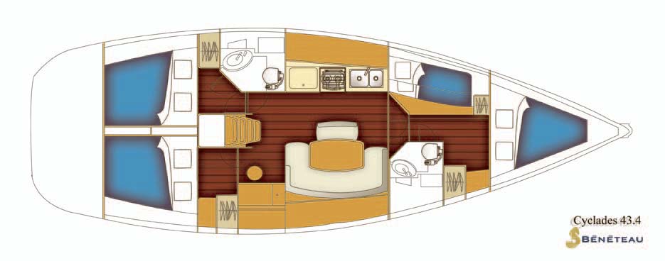 Immagine Beneteau Cyclades 43.4