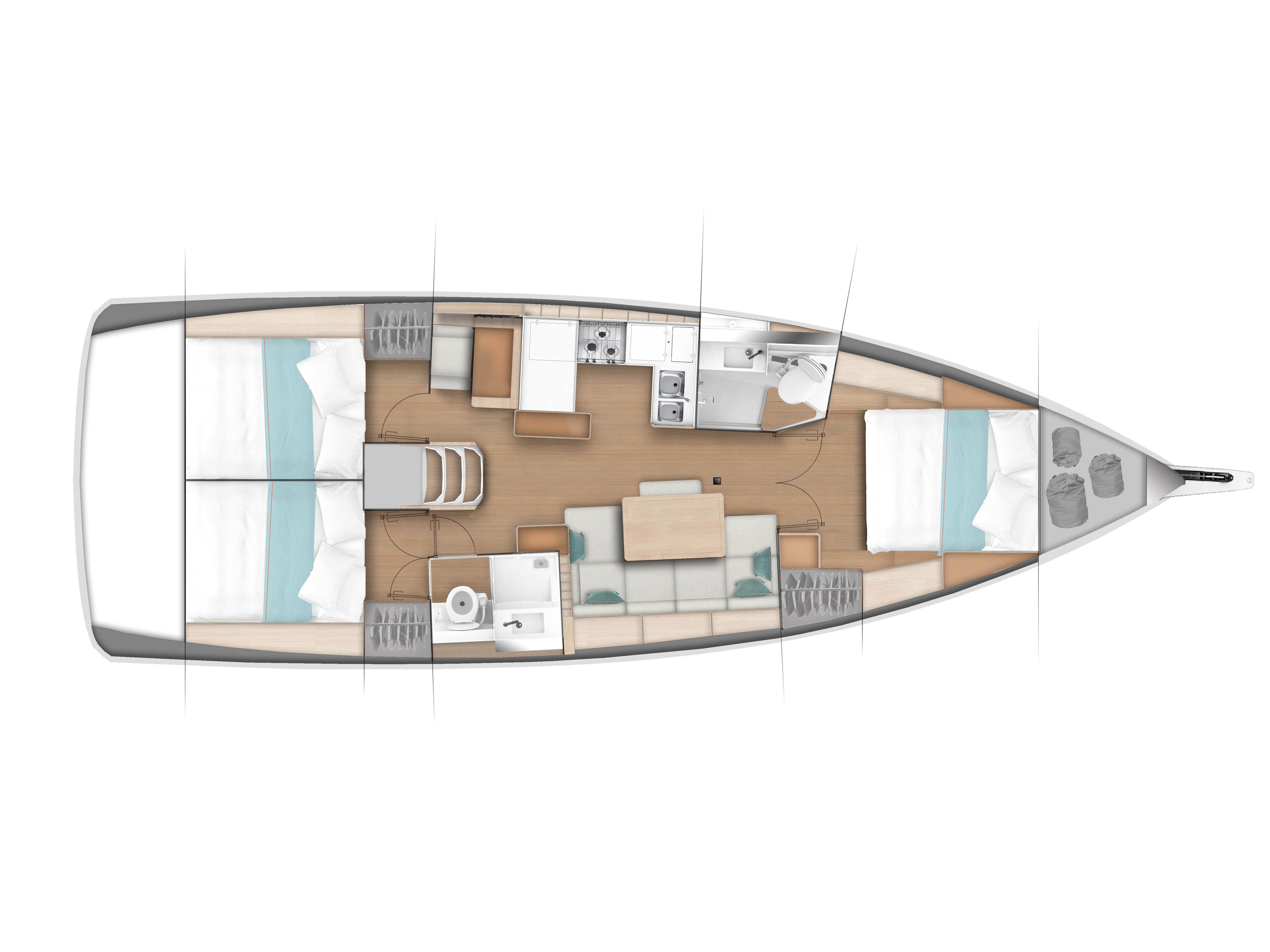 Immagine Sun Odyssey 440/3cab.