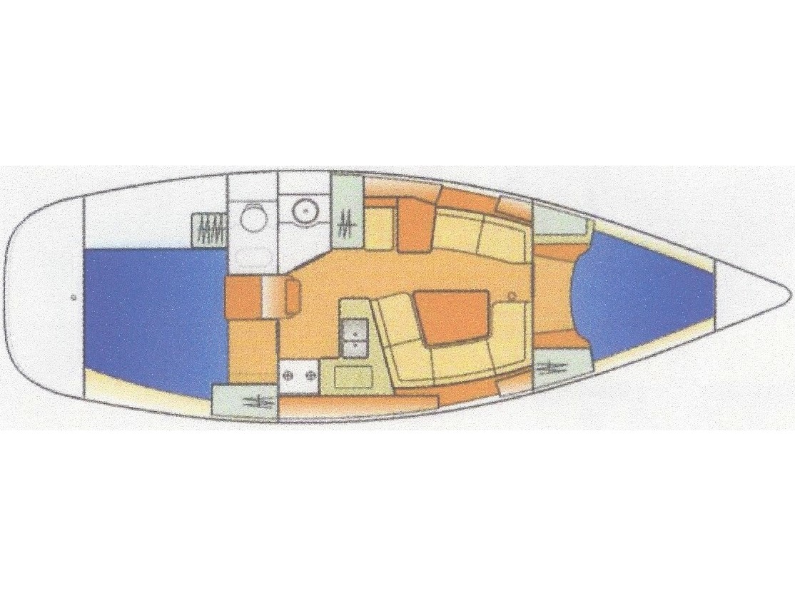 Immagine Sun Odyssey 35-2 Cabin