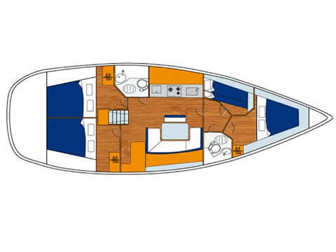 Immagine Beneteau Cyclades 43